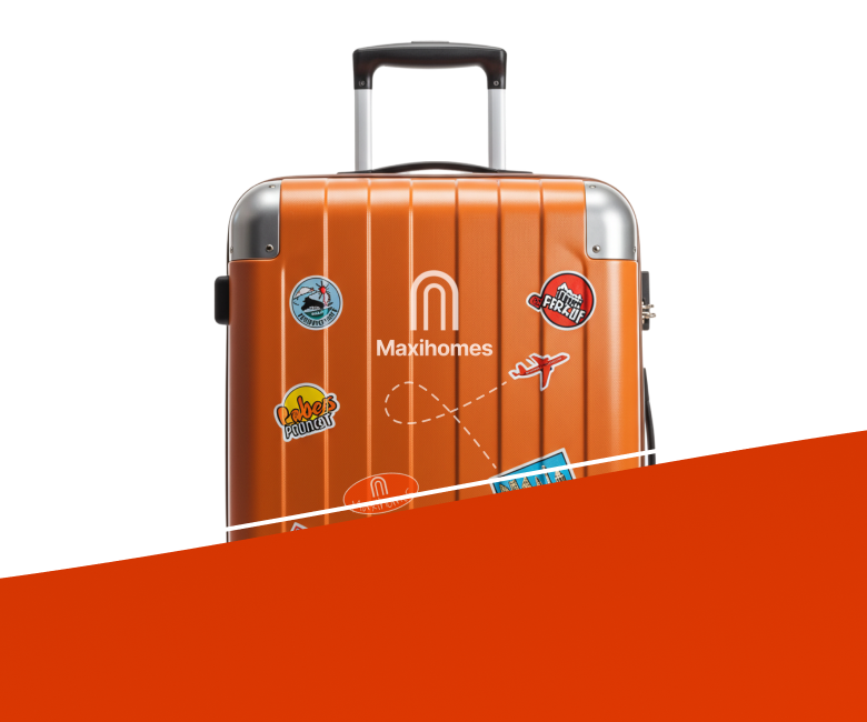 suitcase with wave mobile
